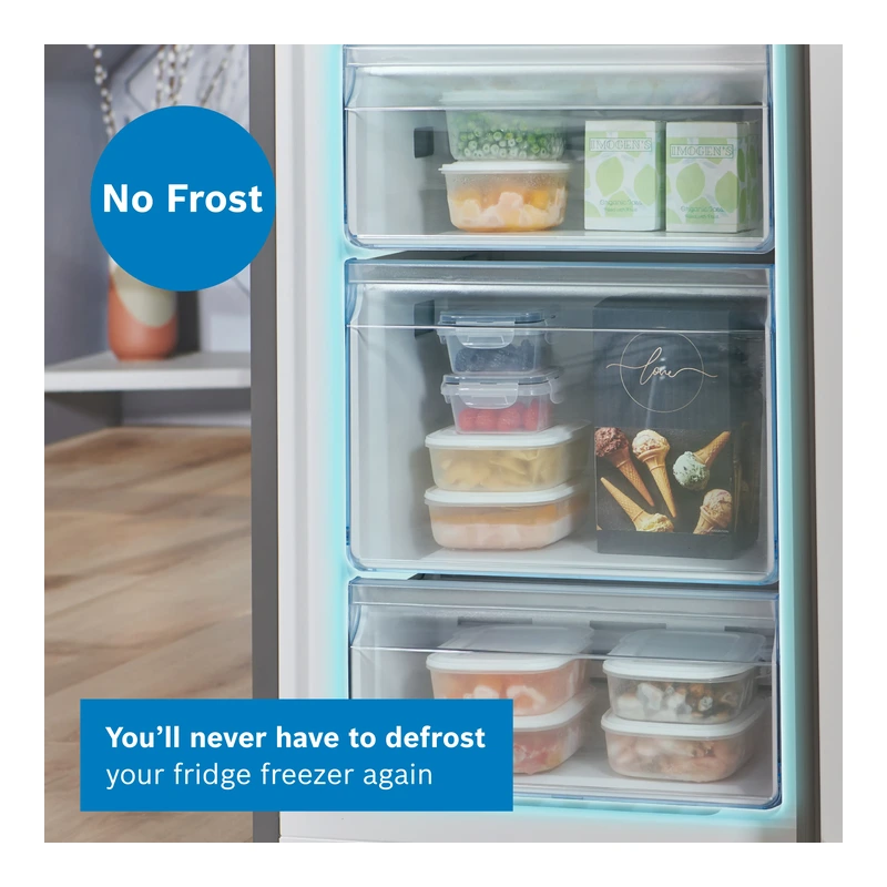 Bosch KGN34NLEAG Serie 2 Fridge Freezer