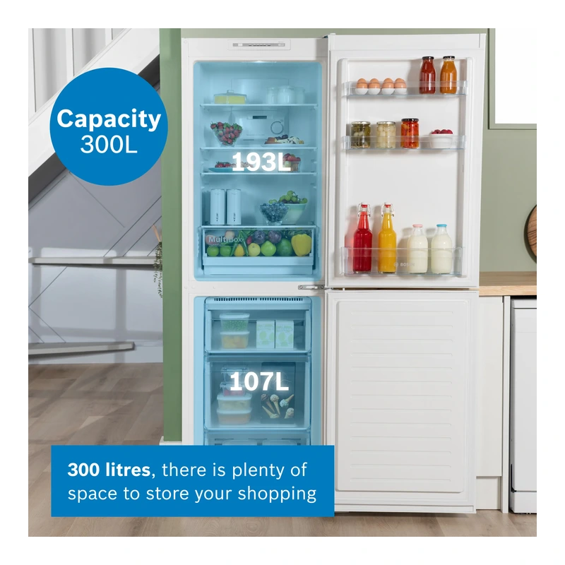 Bosch KGN34NWEAG Serie 2 Fridge Freezer
