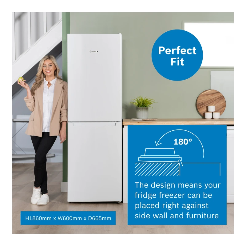 Bosch KGN34NWEAG Serie 2 Fridge Freezer