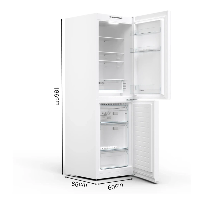 Bosch KGN34NWEAG Serie 2 Fridge Freezer