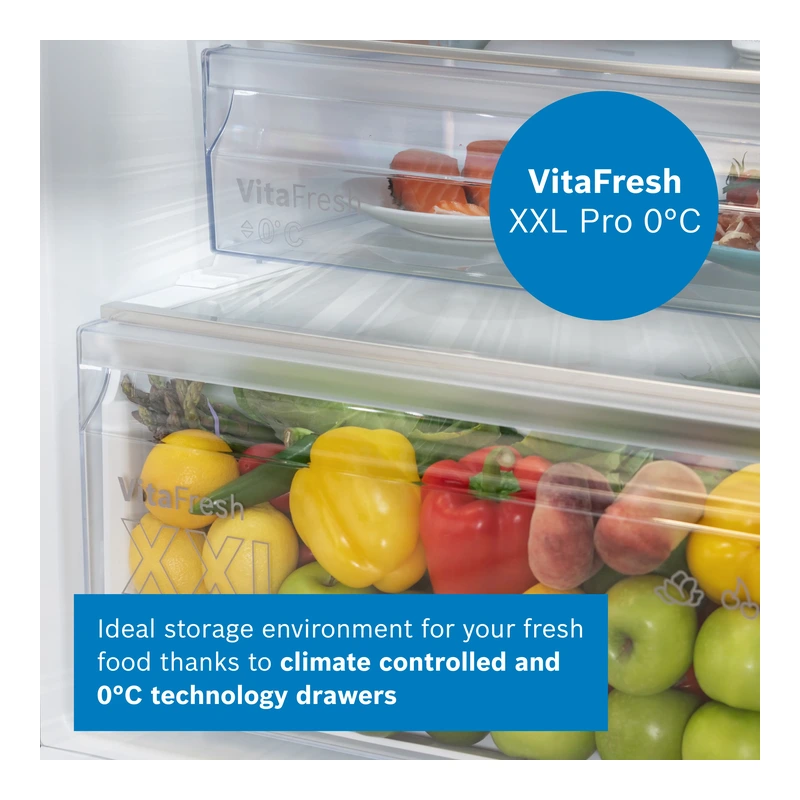 Bosch KGN362LDFG Serie 4 Fridge Freezer