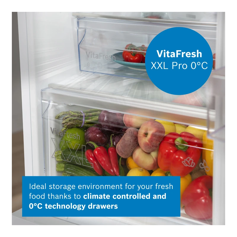 Bosch KGN362WDFG Serie 4 Fridge Freezer
