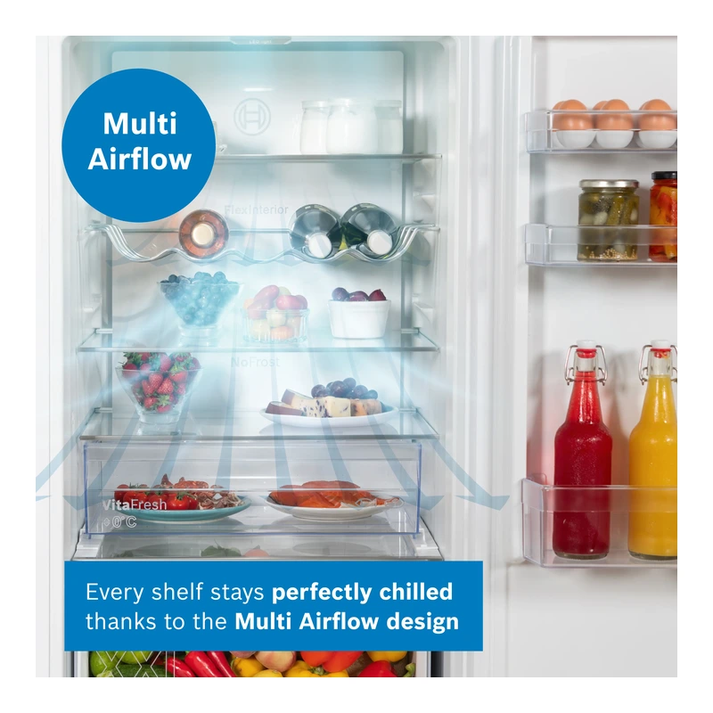 Bosch KGN362WDFG Serie 4 Fridge Freezer