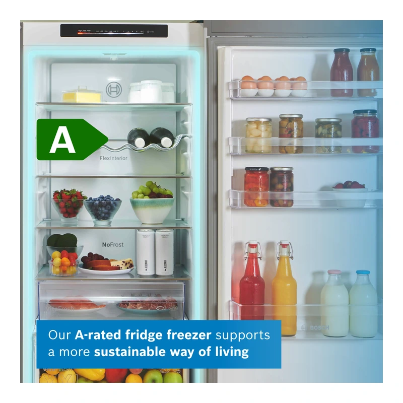 Bosch KGN392LAGG Series 4 Fridge Freezer
