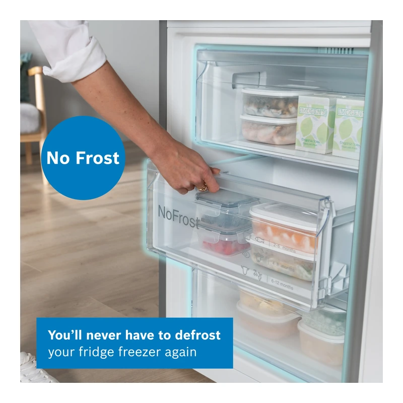 Bosch KGN392LDFG Serie 4 Fridge Freezer