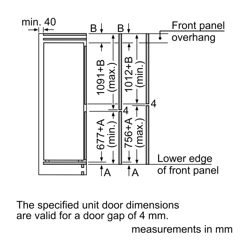 Bosch KIN86VSE0G Serie 4 Fridge Freezer