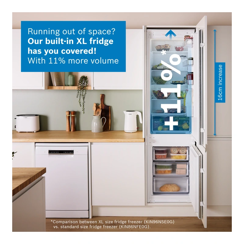 Bosch KIN96NSE0G Series 2 Fridge Freezer