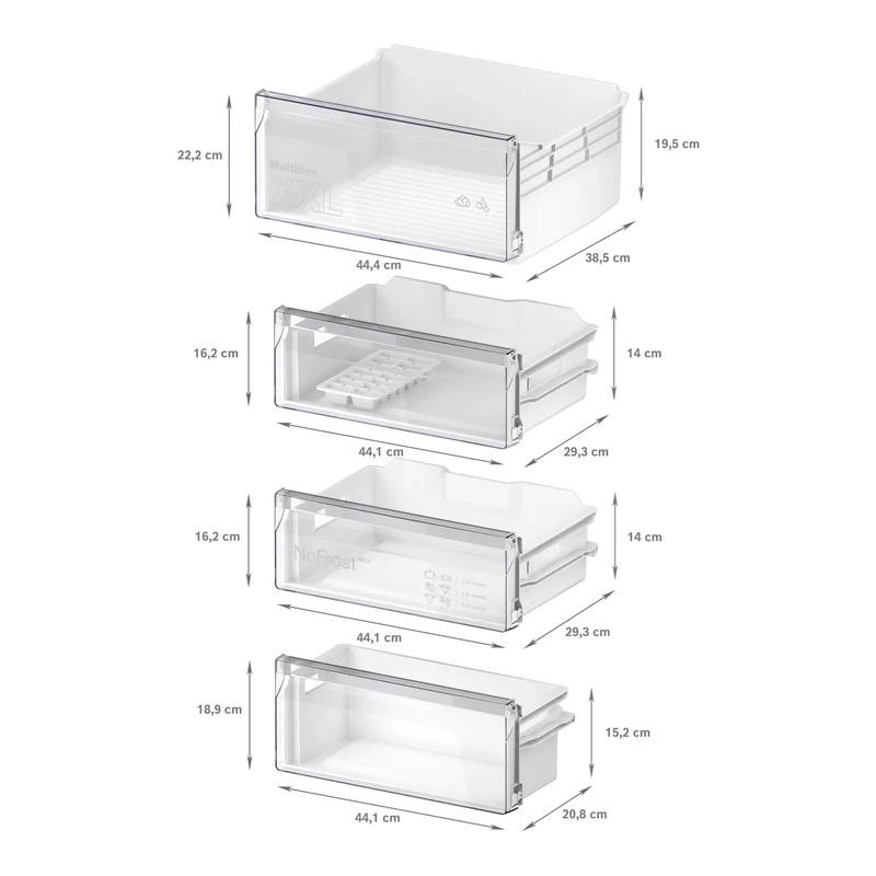 Bosch KIN96NSE0G Series 2 Fridge Freezer