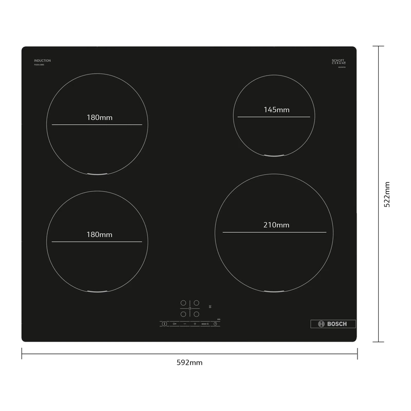 Bosch PUE611BB5B Serie 4 Induction Hob