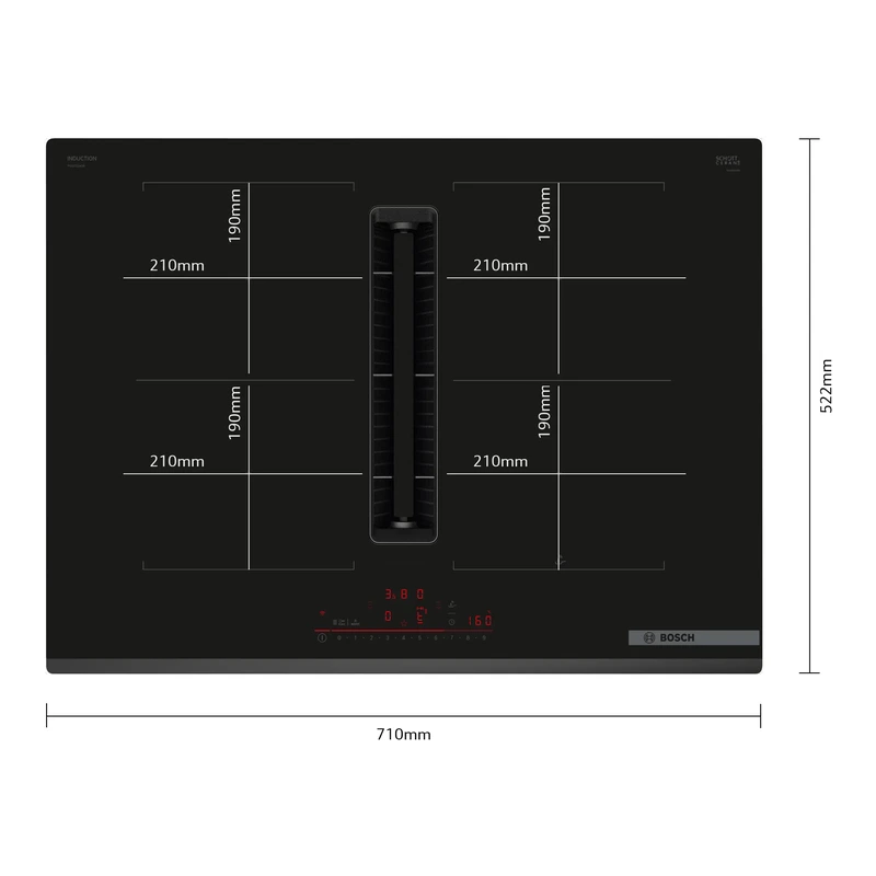 Bosch PVQ731H26E Series 6 Venting Hob
