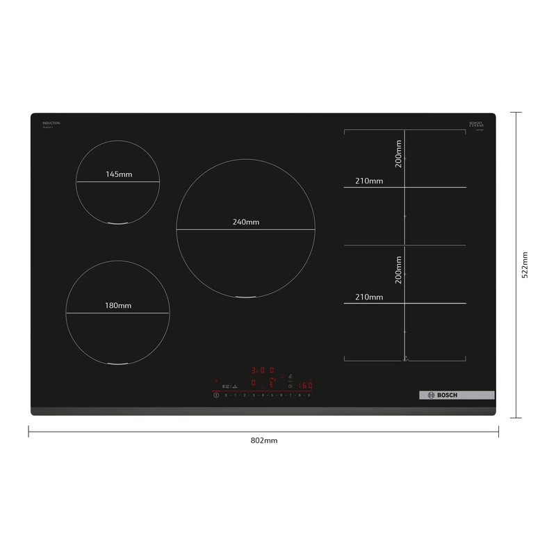 Bosch PXV831HC1E Series 6 FlexInduction Hob