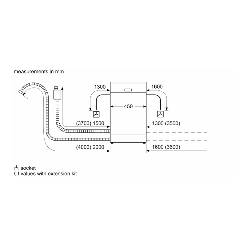 Bosch SPV2HKX42G Series 2 Slimline Dishwasher