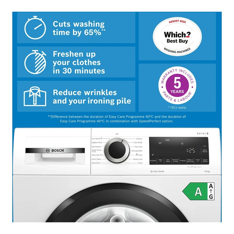 Bosch WGG254Z1GB Series 6 Washing Machine