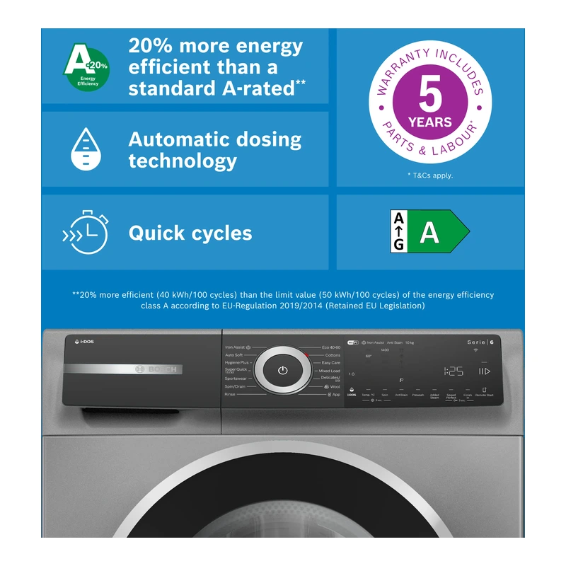 Bosch WGH254ARGB Series 6 Washing Machine