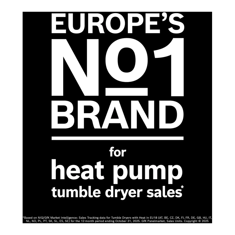 Bosch WQG24502GB Series 6 Heat Pump Dryer