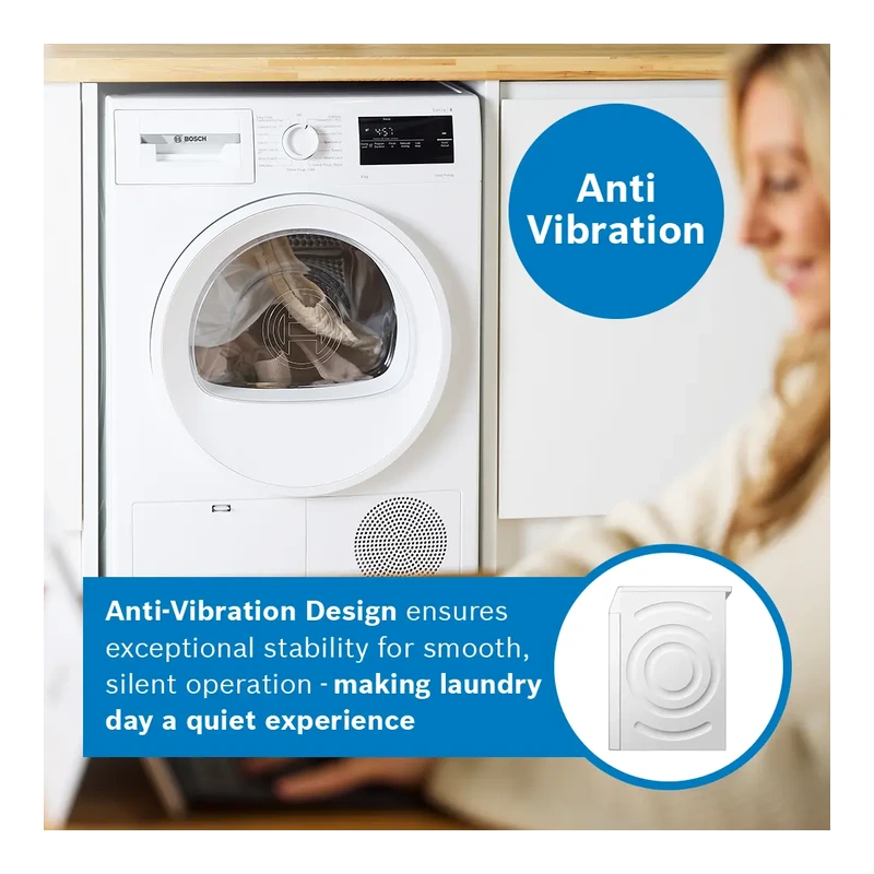 Bosch WTH85225GB Series 4 Heat Pump Dryer