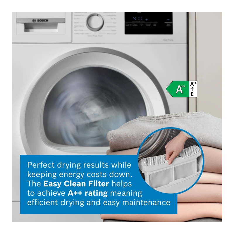 Bosch WTH85226GB Series 4 Heat Pump Dryer
