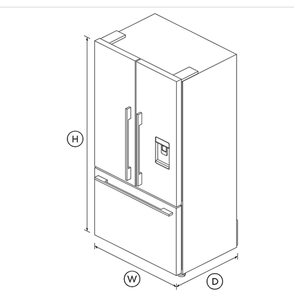 Fisher & Paykel Series 7 Fridge Freezer