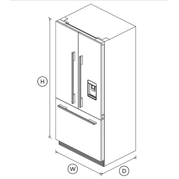 Fisher & Paykel Series 7 Fridge Freezer