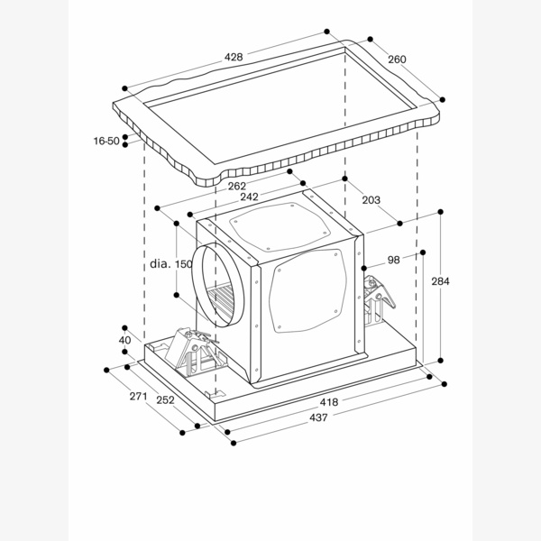 Gaggenau AA010811 Recirculating Module
