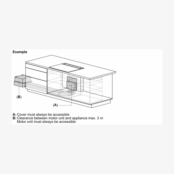 Gaggenau AA200910 Gaagenau Installation Kit