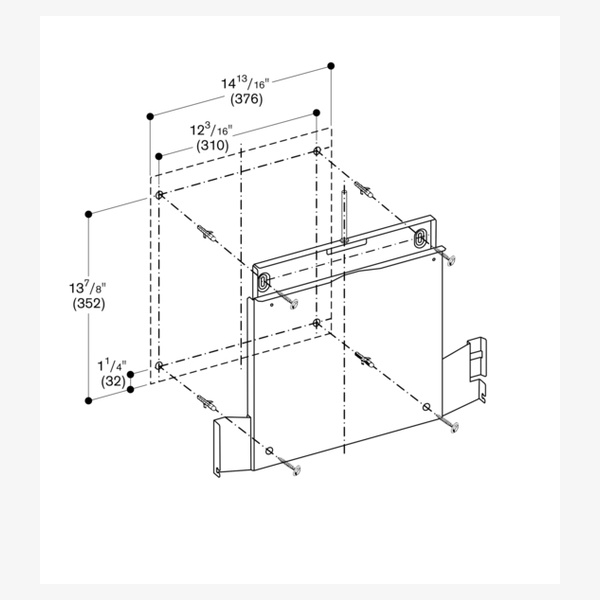 Gaggenau AA210460 Lowering Frame