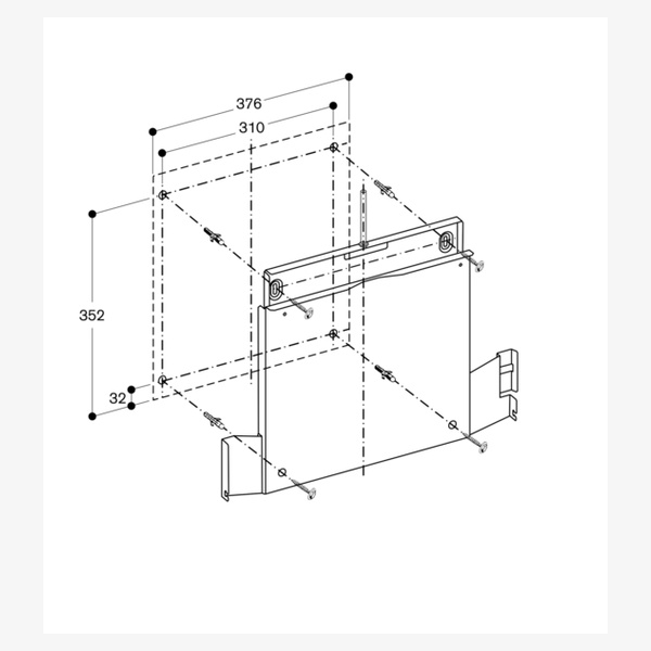 Gaggenau AA210492 Lowering Frame