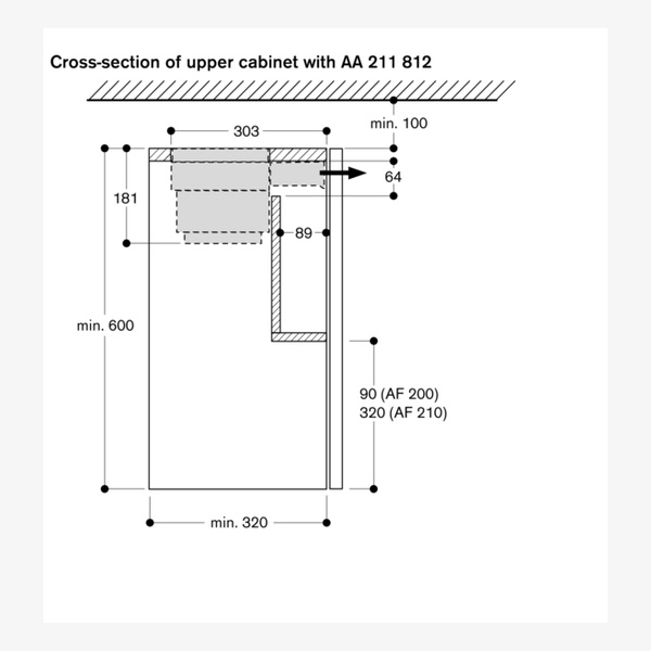 Gaggenau AA210492 Lowering Frame