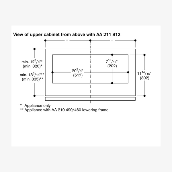 Gaggenau AA211812 Recirculation Module