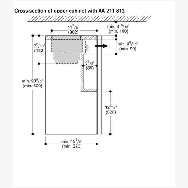 Gaggenau AA211812 Recirculation Module