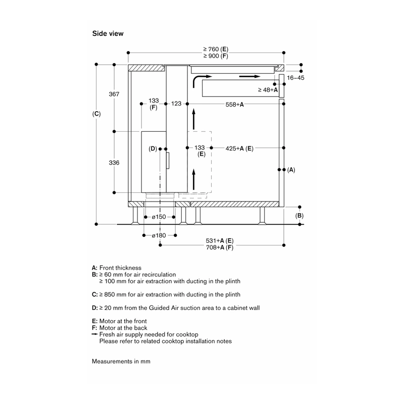 Gaggenau AL200180 200 Series Downdraft