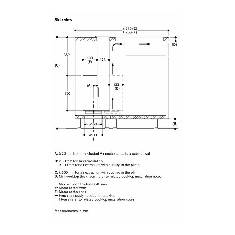 Gaggenau AL200180 200 Series Downdraft