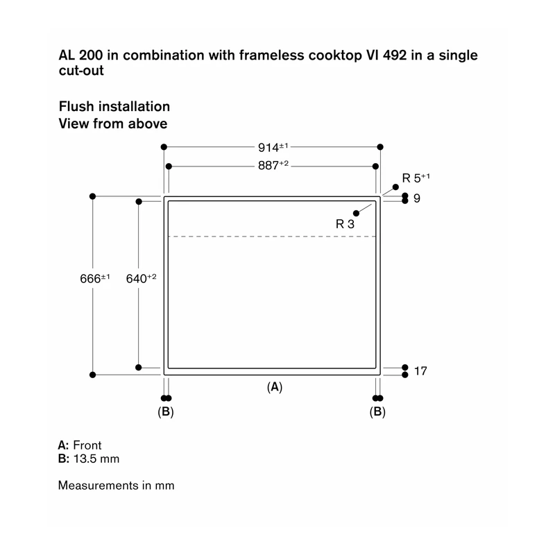 Gaggenau AL200190 200 Series Downdraft