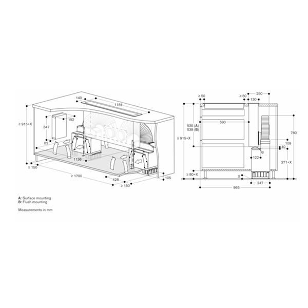 Gaggenau AL400122 Downdraft- Diagram.jpg