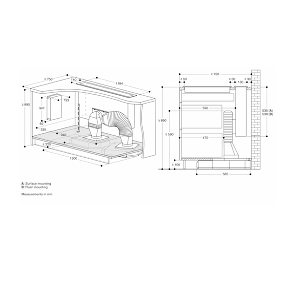 Gaggenau AL400122 Downdraft- Diagram 3.jpg