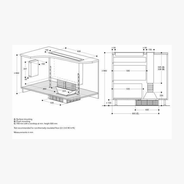 Gaggenau 400 Series Downdraft