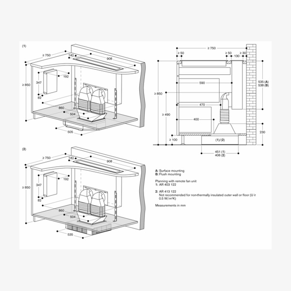 Gaggenau 400 Series Downdraft