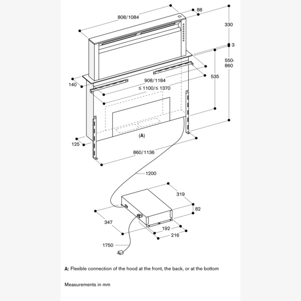 Gaggenau 400 Series Downdraft