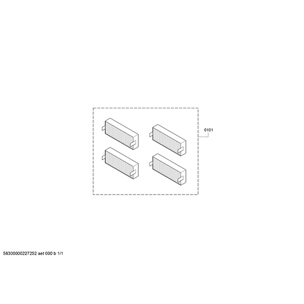 Gaggenau CA282112 Ducted Recirculation Set