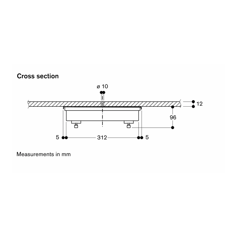 Gaggenau CU421100 Integrated Surface Induction Module