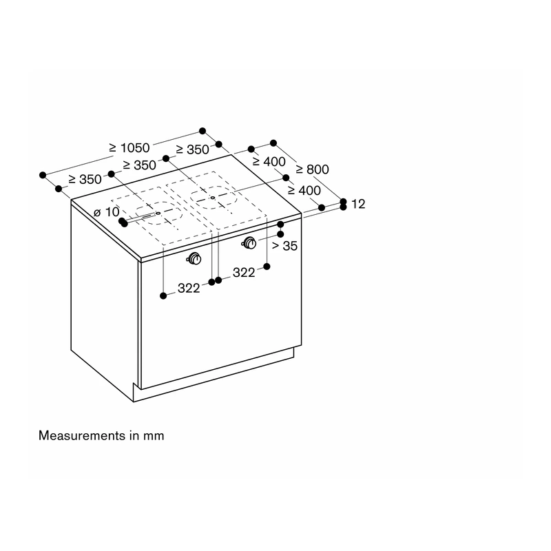 Gaggenau CU421100 Integrated Surface Induction Module