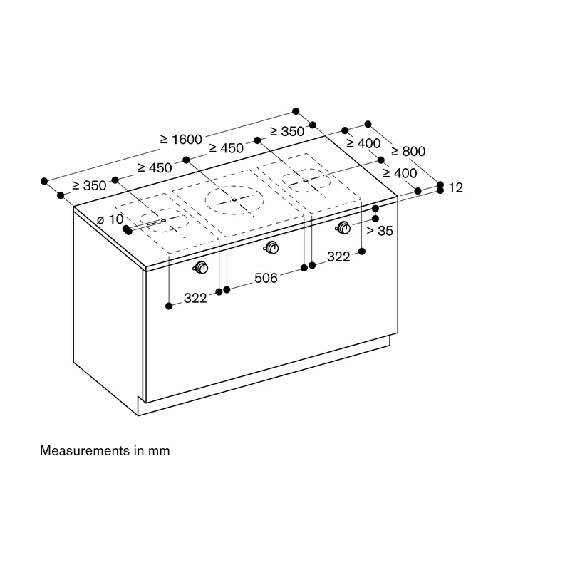 Gaggenau CU421100 Integrated Surface Induction Module