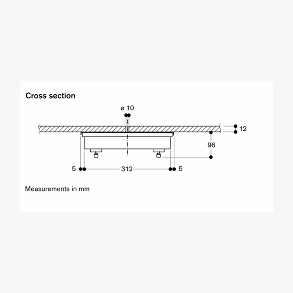 Gaggenau Integrated Surface Induction Module