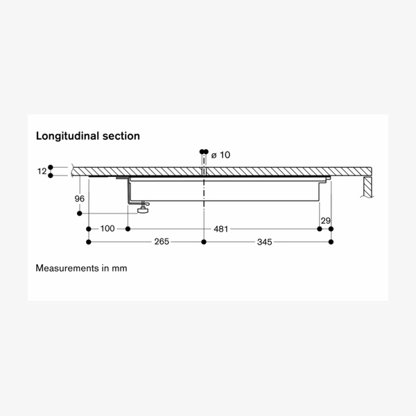 Gaggenau Integrated Surface Induction Module