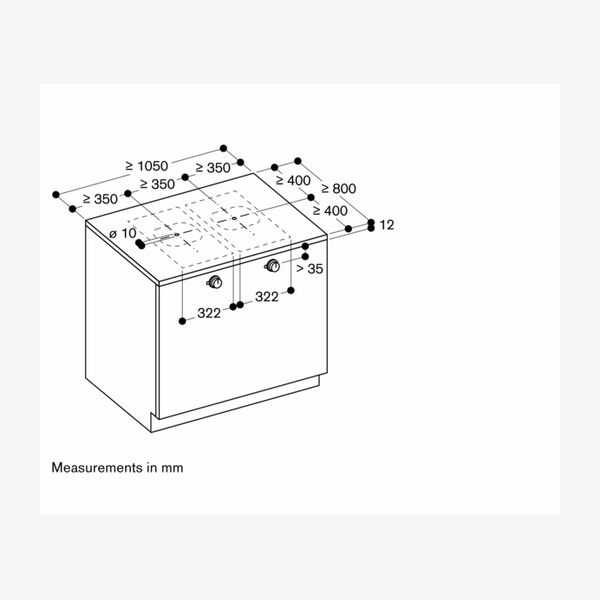 Gaggenau Integrated Surface Induction Module