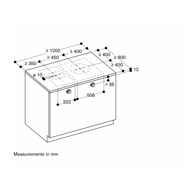 Gaggenau CU428100 Integrated Surface Induction Module