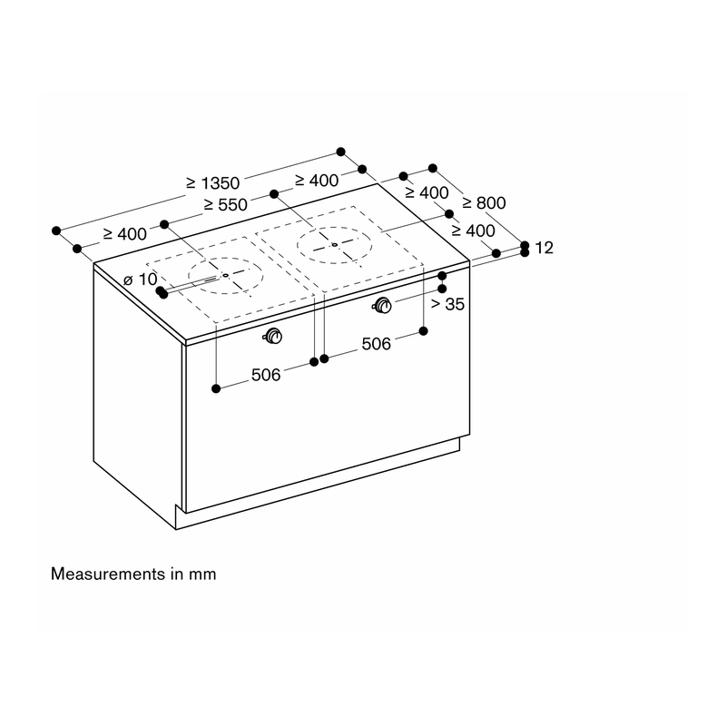 Gaggenau CU428100 Integrated Surface Induction Module