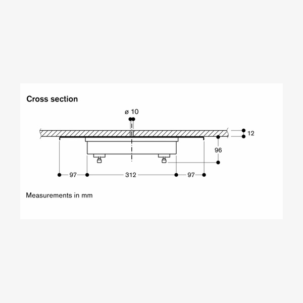 Gaggenau Integrated Surface Induction Module
