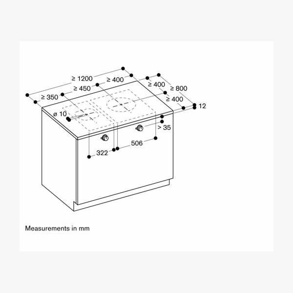 Gaggenau Integrated Surface Induction Module