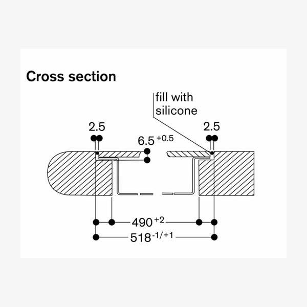 Gaggenau Venting FlexInduction Hob